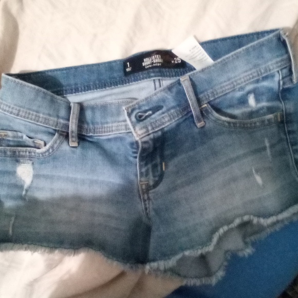 Hollister low rise shorts size w 25 size 1 - Picture 4 of 4